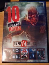 10 Horror Movies Boxset Collection - US region dvd, inc Night Of The Living Dead