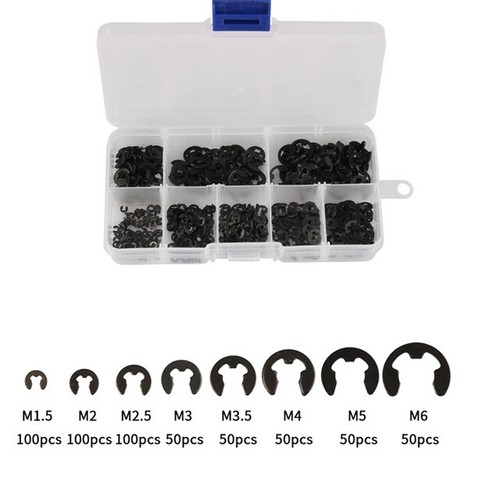 550pcs assorted m6 e - 550pcs, m1.5-m6
