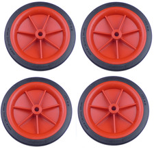 4 x 102mm (4") Red Plastic