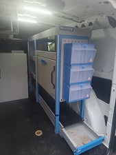 3x van shelving racking storage. Bri-stor system
