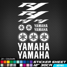 13x YAMAHA R1 Vinyl Decal