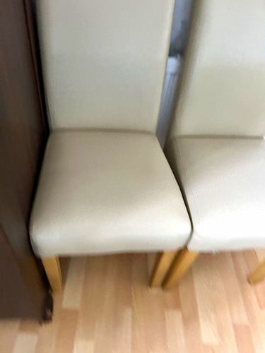Creamupholstered high back - creamupholstered,