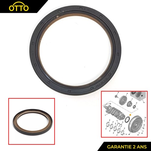 Crankshaft ring for bipper - o-ring,