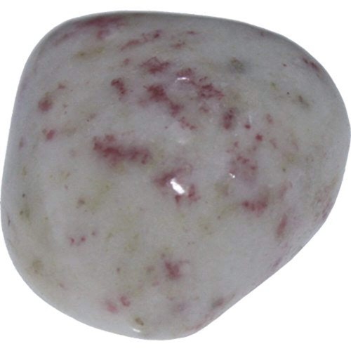 Cinnabar quartz tumble - cinnabar,