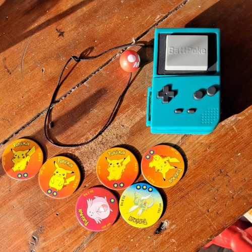 Vintage green teal pokemon - vintage,