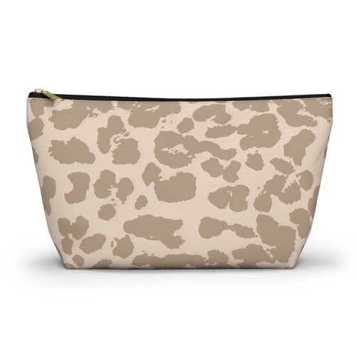 Beige leopard print accessory - leopard,
