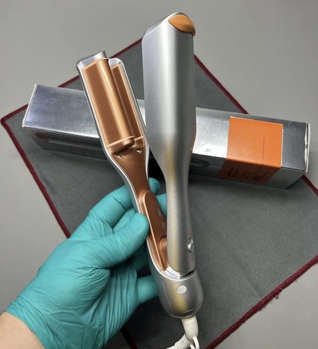 Hair crimper double - crimper, barrel