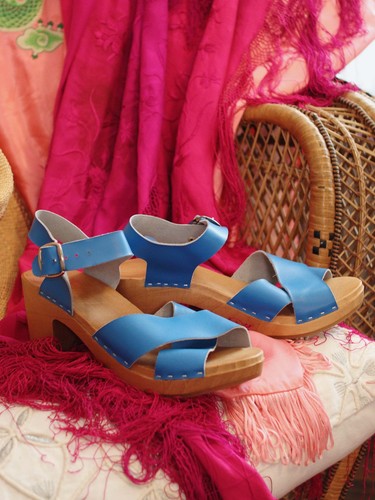 Swedish high heel sandal - swedish,