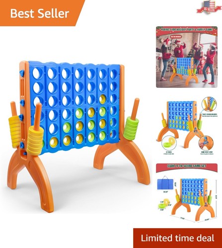 Giant row connect game - 4-in-a-row,