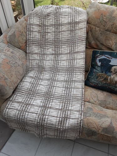 Single vintage curtain - single,