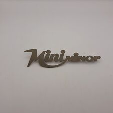 Mini Minor Badge Metal Vintage