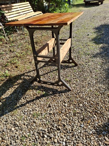 Patio garden table cast - garden, iron