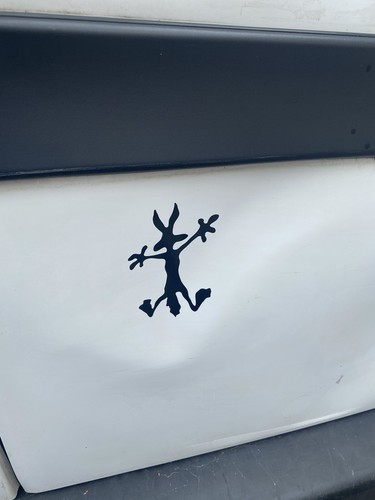 Wile coyote sticker car - sticker,