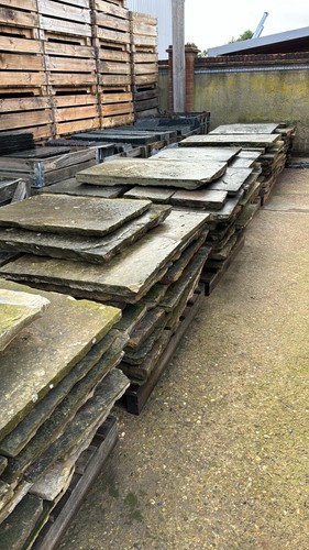 Reclaimed yorkstone paving - reclaimed,