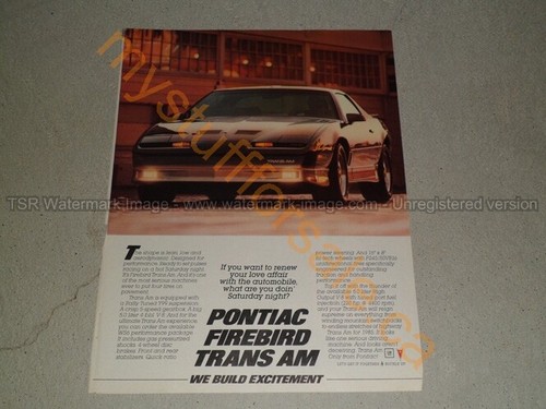 1985 pontiac firebird trans - 1985,