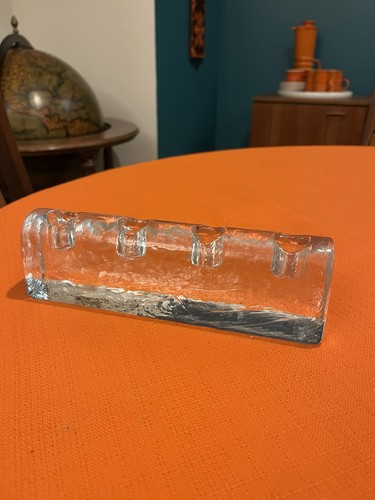 Pukeberg crystal carved ice - "carved,