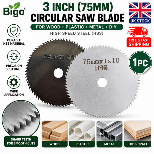 1pcs 3inch 75mm cutting - 1pcs,