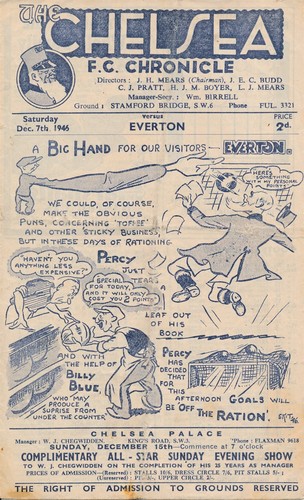 Chelsea everton 1946 1947 - chelsea, v