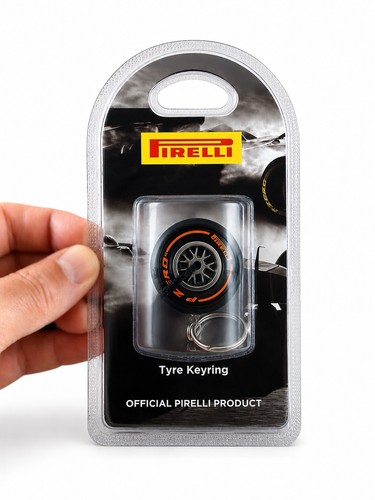 Pirelli official tyre keyring - tyre,