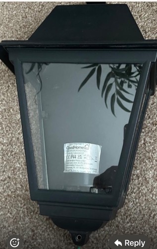 Outside coach lamp electric - coach,