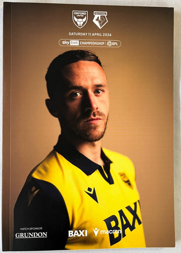 Oxford united watford - v,
