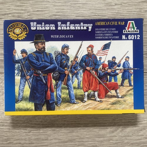 Italeri union infantry - italeri, 1/72