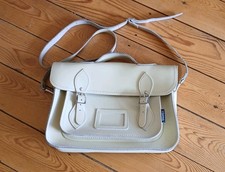 Zatchels Luna Handmade Leather Bag - Cream 