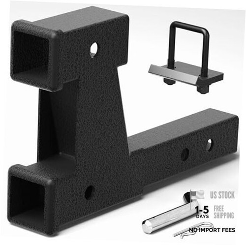 Dual trailer hitch - dual, extension