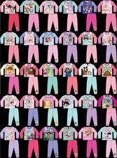 Younger Girls CHARACTER Pyjamas /Officially Licensed PJs Sizes 12 Months-5 Years
