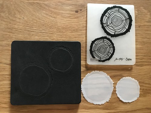 Tree rings sizzix tim - rings,