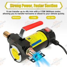 12V 260W Diesel Transfer Pump