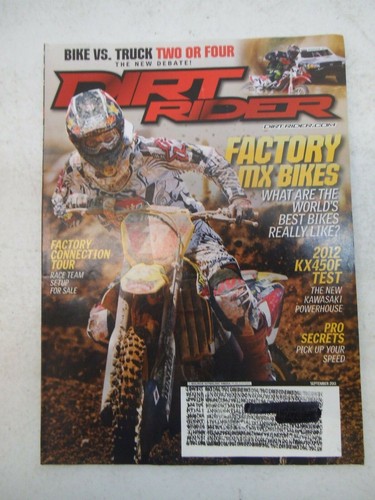 Dirt rider magazine september - rider,