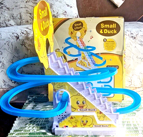 Duck climbing stairs toy - duck,