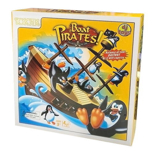Penguin pirate ship game - penguin,