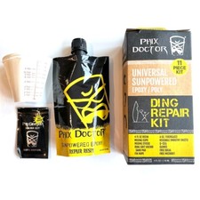 Phix Doctor Large EPOXY Sun Powered Surfboard Ding Repair Kit NEW 4oz Fibreglass