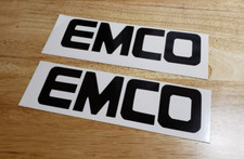 emco lathe mill DECALS