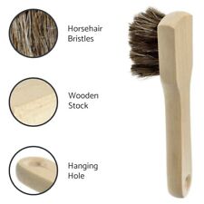 NATURAL HORSE BRISTLE SHOE /
