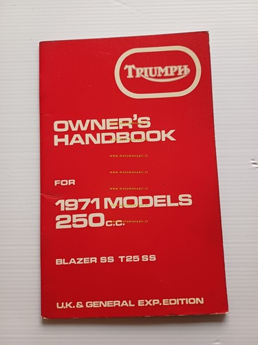 1971 triumph blazer 250 - triumph,