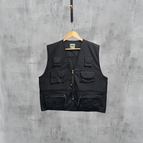 Vintage survival vest black - survival,