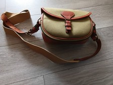 Cartridge Bag, Leather And Canvas, Ray Ward