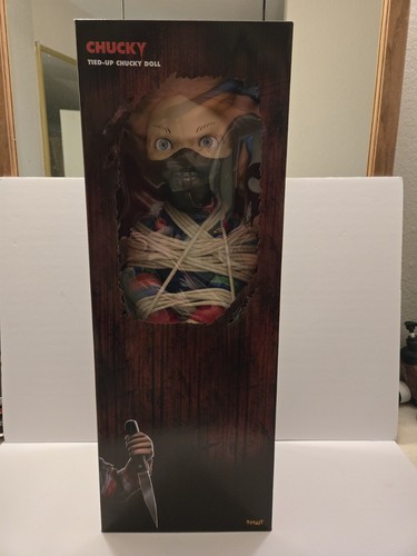 Tied chucky doll life - up,