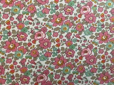 Liberty Fabric Betsy Pink