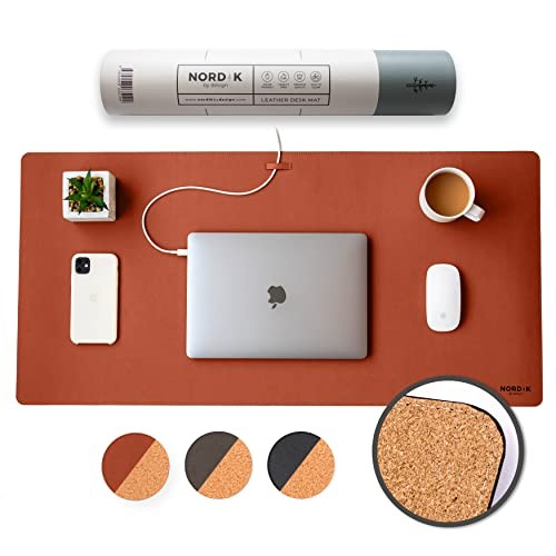 Nordik cork leather - desk, mat