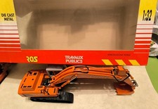 Fiat-Hitachi FH 200 Travaux Publics Ros 1:32 Scale Diecast Model New RARE! Boxed