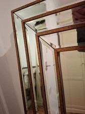 Chambery Mirror Bronze Triple bevelled Rectangular   116cmx86cm _Paddington area