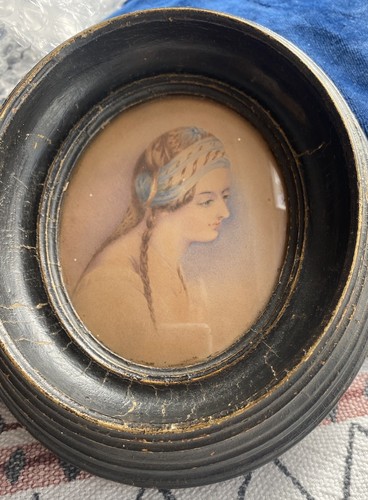 Lovely miniature portrait - lovely,