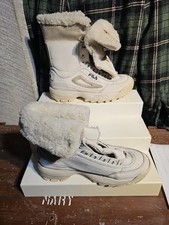 Women Fila Disruptor Off White