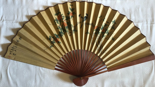 Vintage large oriental paper - vintage,