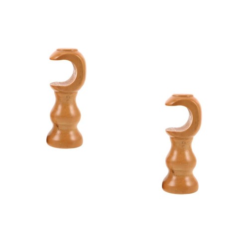 2pcs wooden curtain rod - 2pcs,