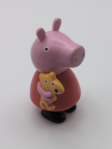 Peppa pig with teddy - peppa,
